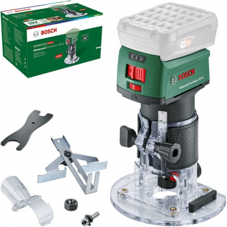 Akku-Oberfräse AdvancedTrimRouter 18V-8 (grün/schwarz, ohne Akku und Ladegerät, POWER FOR ALL ALLIAN