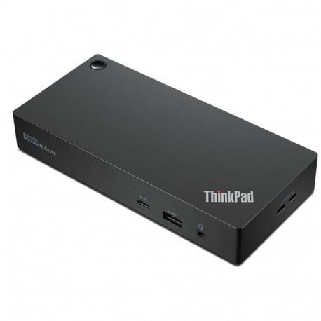 Lenovo ThinkPad universaalne USB-C nutikas dokkimisjaam Thunderbolt 4 must