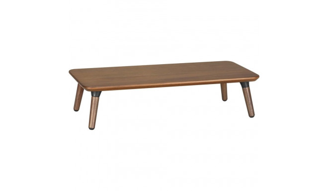 Maclean puidust monitori / sülearvuti alus (500x240x120mm), must pähkel, max. 20kg, MC-930