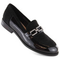 Filippo W PAW544 black shoes with cubic zirconia (37)