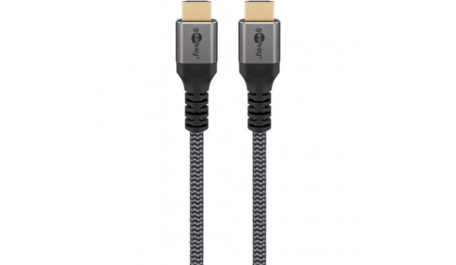 Goobay suure kiirusega HDMI-kaabel Ethernetiga | HDMI-HDMI | 1 m