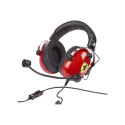 Thrustmaster | Gaming Headset | DTS T Racing Scuderia Ferrari Edition | Wired | Over-Ear | Red/Black