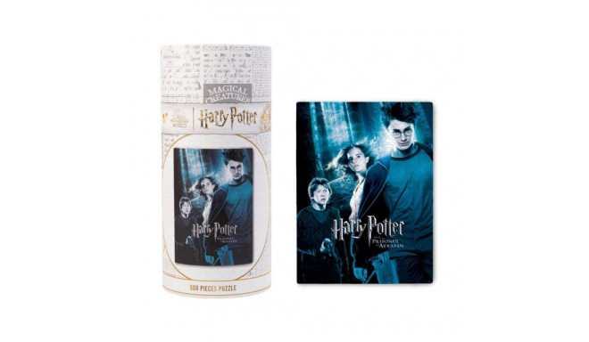 Harry Potter - Puzzle 500 elementów w ozdobnym pudełku (Harry Potter i Więzień Azkabanu)