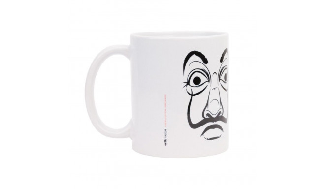 Dom z Papieru - Kubek ceramiczny w pudełku prezentowym 330 ml (La Casa De Papel Mask)