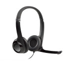 Ausinės LOGITECH H390, su mikrofonu, USB
