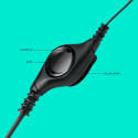 Ausinės LOGITECH H390, su mikrofonu, USB