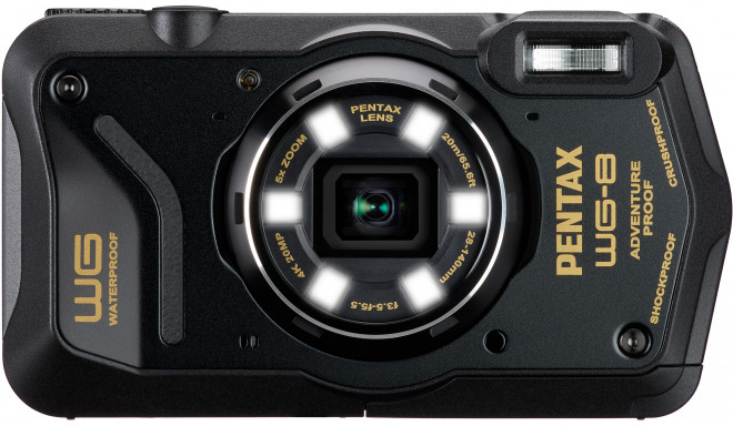 Pentax WG-8, must