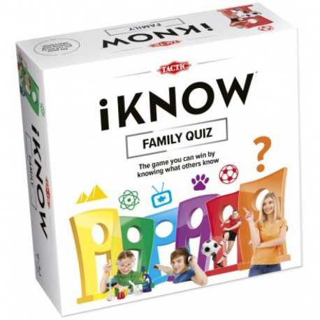 TACTIC Board game "I KNOW" Family Guiz (In Latvian lang.)