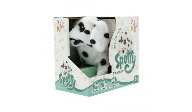 PUGS AT PLAY Kõndiv koer Spotty