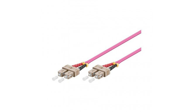 Alcasa 10m SC/SC InfiniBand/fibre optic cable Violet