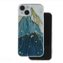 Fusion Gold Glam Mountain silikoonist ümbris Samsung A556 Galaxy A55 5G jaoks