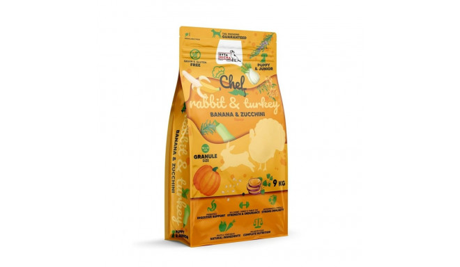 Fodder SYTA MICHA Chef Puppy Banana Turkey Rabbit 9 kg