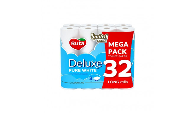 PAPER WXRUTA PUREWHITEDELUXE 32PCE 3PLY