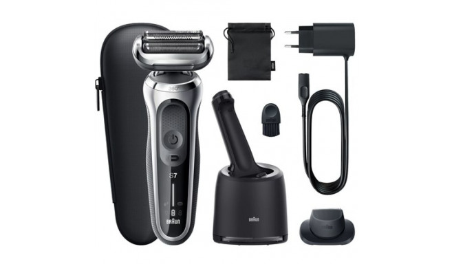 Braun Series 7 71-S7200cc Foil shaver Trimmer Black, Silver