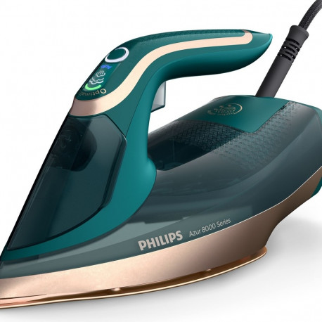 Philips 8000 series DST8030/70 iron Steam iron SteamGlide Elite soleplate 3000 W Green