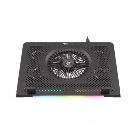 GENESIS Oxid 450 laptop cooling pad 39.6 cm (15.6") 2400 RPM Black