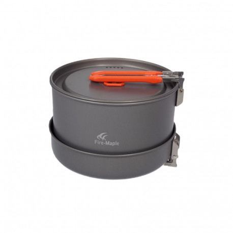 Fire- maple set of tourist dishes Feast 4- orange