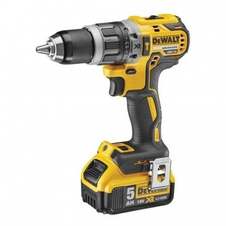 DeWALT DCD796P2-QW võtmeta 1.8 kg must kollane puur