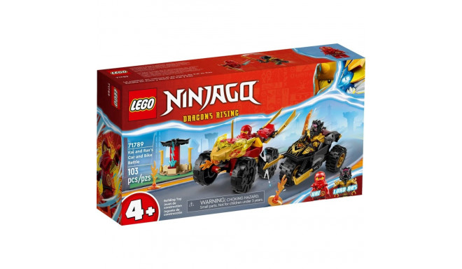 LEGO NINJAGO 71789 KAI JA RAS'I AUTO JA RATTA LAHING