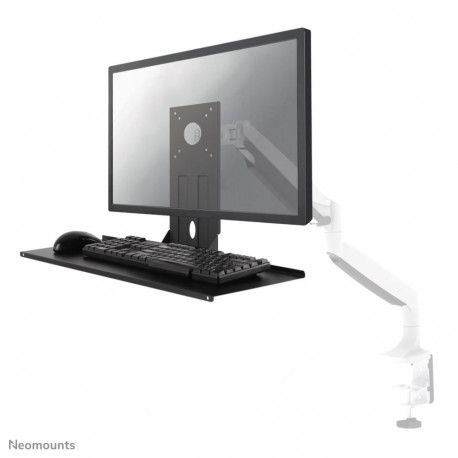 Neomounts klaviatuuri- ja hiireriiul KEYB-V200BLACK VESA-paigalduseks, 65cm lai