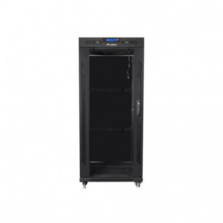 Lanberg FF01-8822-12BL 22U põrandapealne rack must kapp