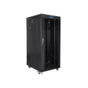 Lanberg FF01-8822-12BL rack cabinet 22U Freestanding rack Black