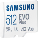 "CARD 512GB Samsung EVO PLUS microSDXC UHS-I U3 inkl. SD Adapter"