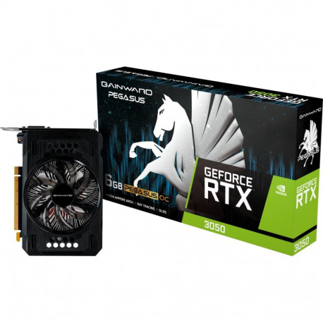 "RTX 3050 6GB Gainward Pegasus GDDR6 1 Fan"
