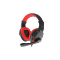 Genesis ARGON 110 Gaming Headset, On-Ear, Wired, Microphone, Black/Red