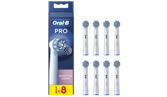 Oral-B | Vahetatavad hambaharjapead | EB60X-8 Sensitive Clean Pro | Pead | Täiskasvanutele | Komplek