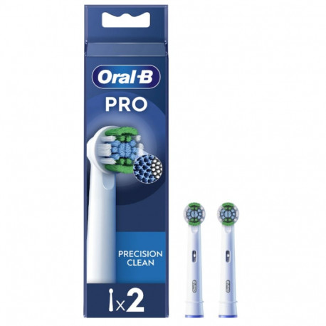 Oral-B Precision Clean harjapeade komplekt EB20RX-2 täiskasvanutele 2 harjapead valge