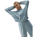 Bluza damska 4F F1002 jasny niebieski 4FWSS24TSWSF1002 34S L