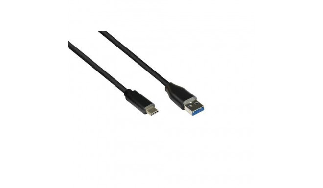 Alcasa GC-M0127 USB cable USB 3.2 Gen 1 (3.1 Gen 1) 1 m USB A USB C Black