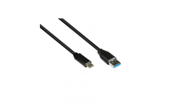Alcasa 2831-AC005S USB cable USB 3.2 Gen 2 (3.1 Gen 2) 0.5 m USB A USB C Black