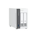 QNAP TS-216G NAS/storage server Tower Ethernet LAN White Cortex-A55