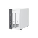 QNAP TS-216G NAS/storage server Tower Ethernet LAN White Cortex-A55