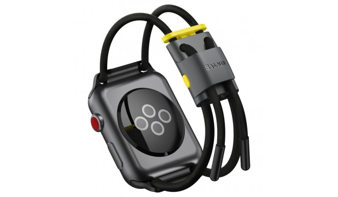 Baseus reguleeritav spordirihm Let`s Go Apple Watch 3|4|5|6|SE 38|40mm (LBAPWA4-AGY) Hall-kollane