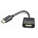 Adapteris Gembird DisplayPort Male - DVI Female Black