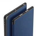 Dux Ducis Domo case with flap and smart sleep for iPad 7 / 8 / 9 10.2'' - blue