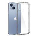 Case for iPhone 14 silicone from the 3mk Clear Case series - transparent