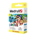 PLASTERS MEDRULL PIRATES FOR KIDS 10PCS