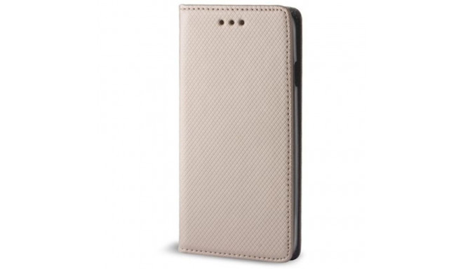 Kaardivahega mobiiliümbris Setty Redmi A3 Wallet Smart Magnet, kuldne