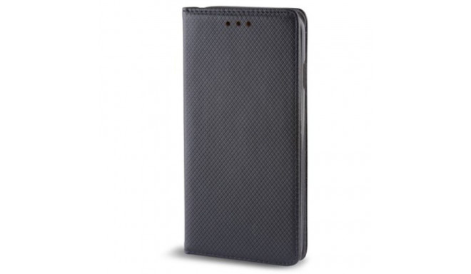 Kaardivahega mobiiliümbris Setty Redmi Note 12 4G Wallet Smart Magnet, must