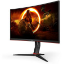 "68,8cm/27"" (2560x1440) AOC Gaming CQ27G2S/BK 16:9 QHD Curved 1ms 165Hz HDR10 HDMI DP Black/Red"