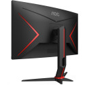 "68,8cm/27"" (2560x1440) AOC Gaming CQ27G2S/BK 16:9 QHD Curved 1ms 165Hz HDR10 HDMI DP Black/Red"