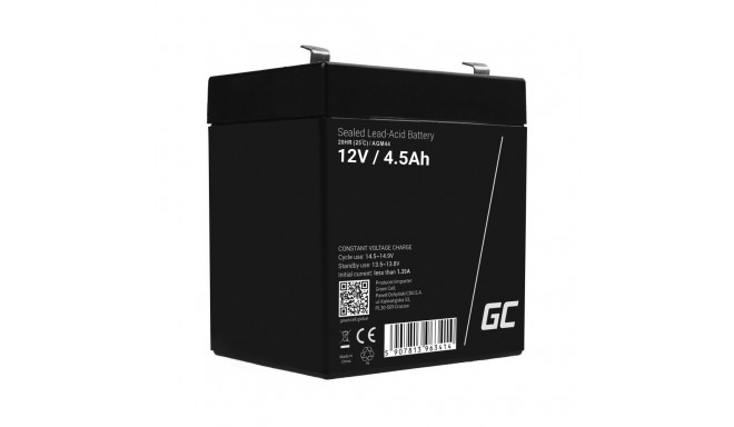 "Green Cell Ersatzbatterie AGM44 12V/4.5Ah"