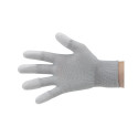 ESD gloves gray, size S finger protection