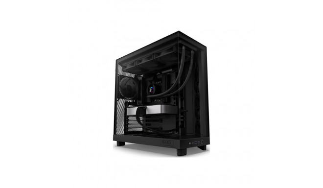 NZXT PC korpus H6 Flow midi tower must