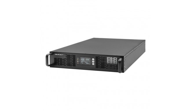 QOLTEC 52287 Uninterruptible Power Supply UPS for RACK / 3kVA / 3000W / Power factor 1.0 / LCD / EPO