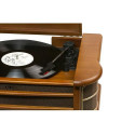 Denver MCR-50 audio turntable Brown